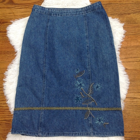 christopher banks denim skirts